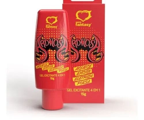 GEL EXCITANTE FEMININO ARDILOSA GEL EXCITANTE 4 EM 1 AQUECE EXCITA ELETRIZA E PULSA