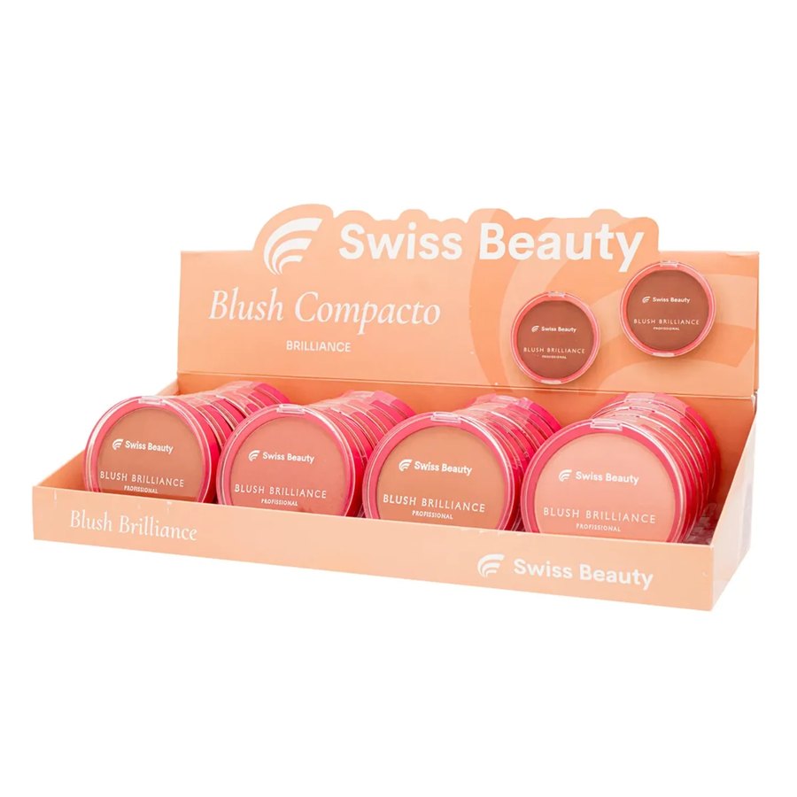 Blush Compacto Swiss Beauty Brilliance