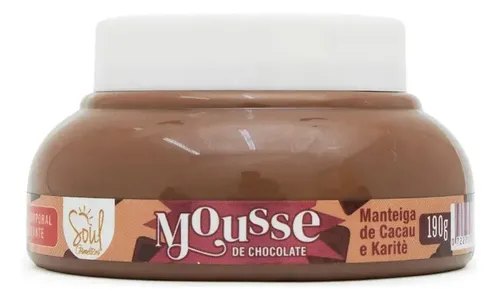 Mousse de Chocolate - Manteiga de Cacau e Karité 100g