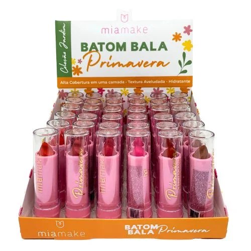 Batom Bala Primavera MiaMake