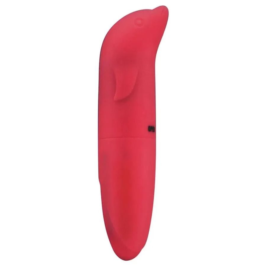 Rosa- Mini Vibrador Ponto G Formato Golfinho