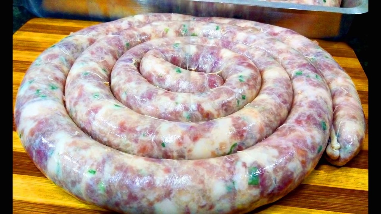 Linguiça Porco Caseira