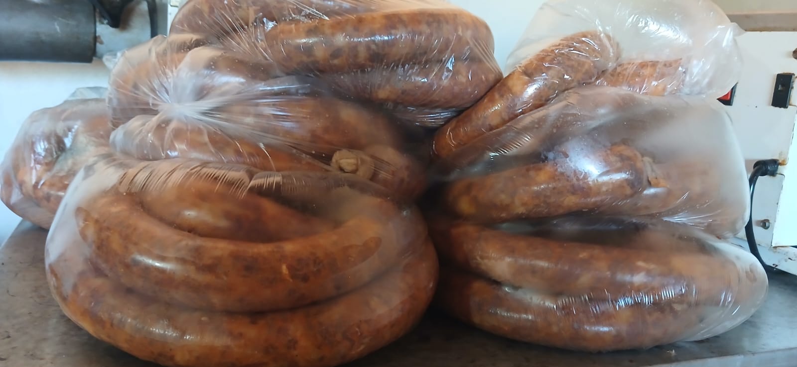 Linguiça Porco Caseira