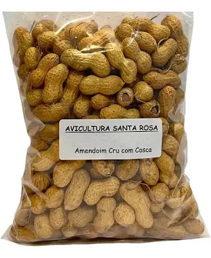 Amendoim cru com casca 1L