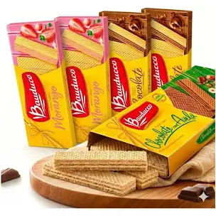 Biscoito Wafer 80g