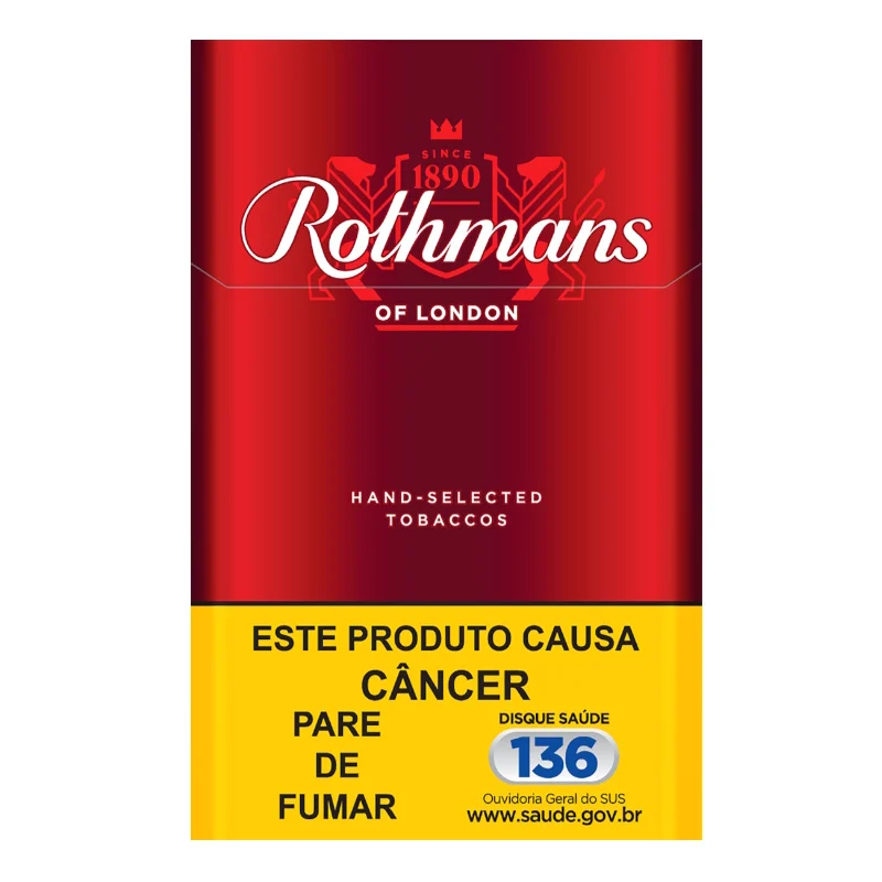 Cigarro Rothmans vermelho
