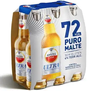 Amstel Ultra Sem Glúten L Neck 275ml