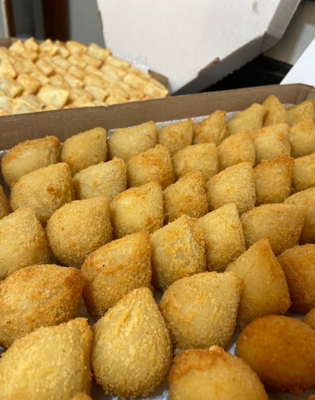 Mini salgados - 30 unidades