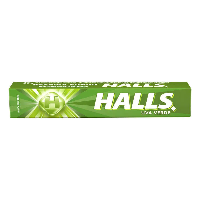 HALLS BALA UVA VER 28G