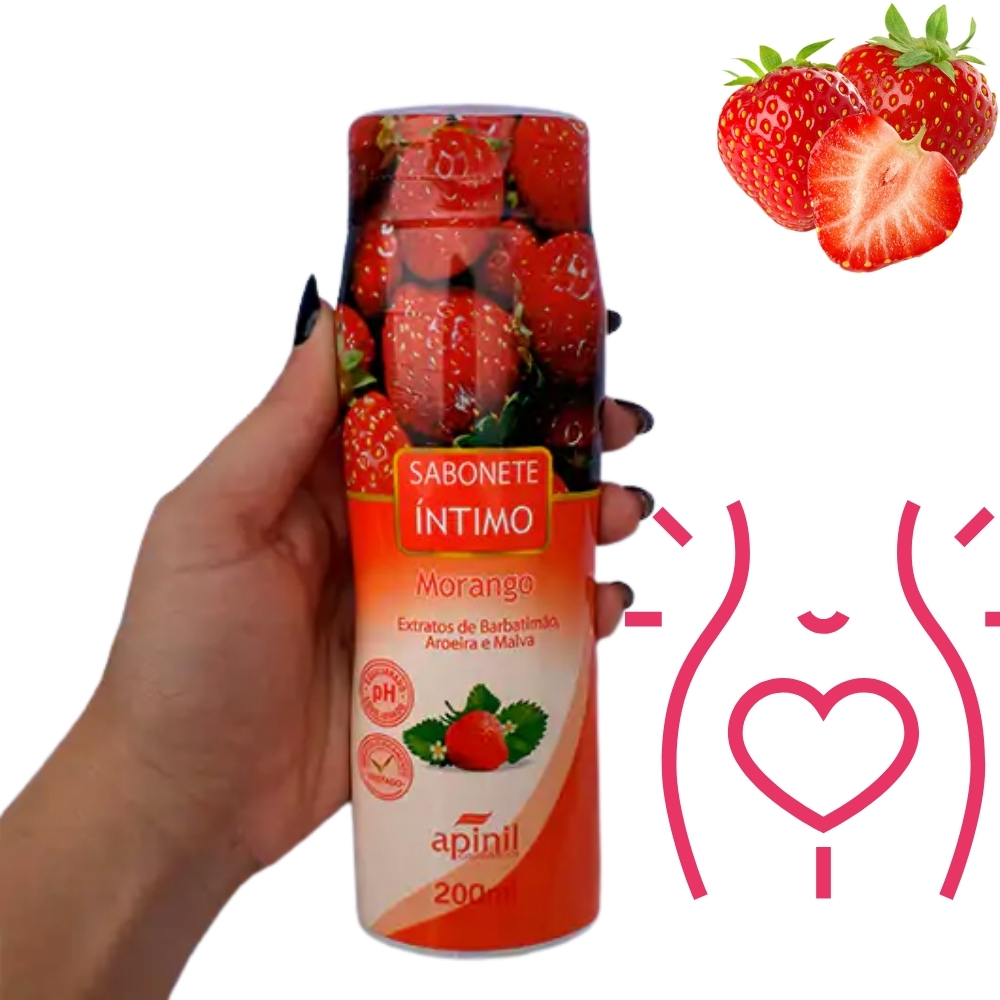 REVITALITY SABONETE  INTIMO BARBATIMÃO /MORANGO 210ML
