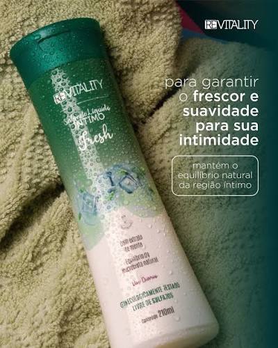REVITALITY  SABONETE  INTIMO FRESH 210 ML