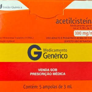 ACETILCISTEINA 100MG/ML 5AMP