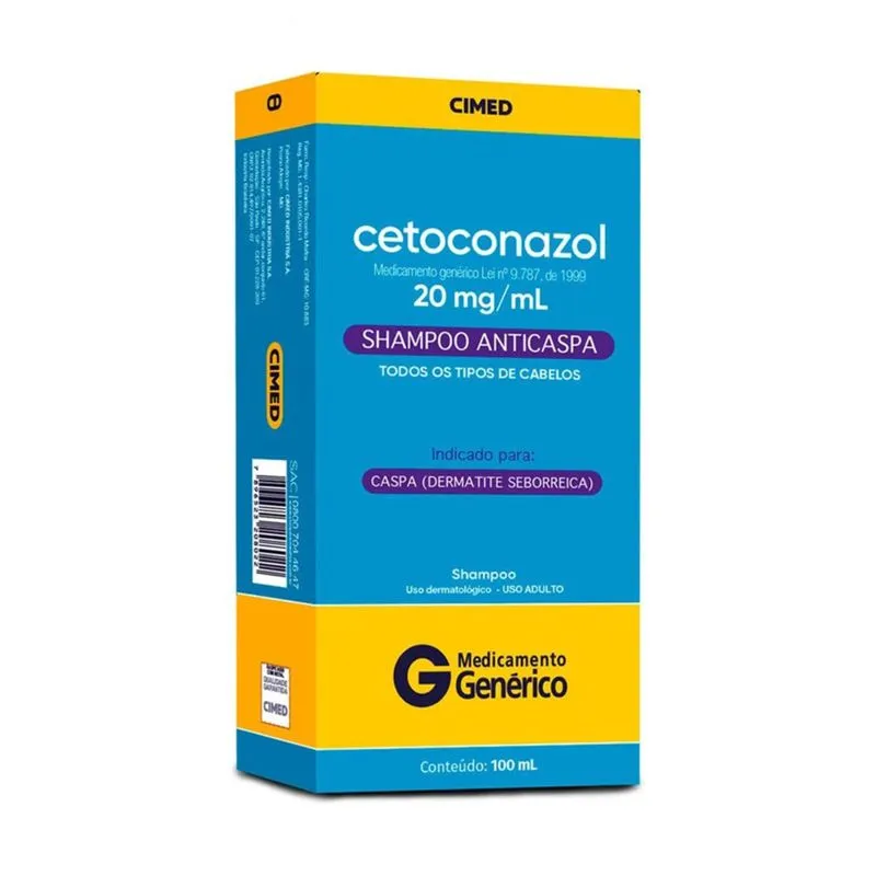 CETOCONAZOL SHAMPOO 100ML (GEN