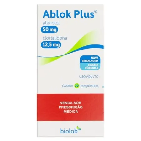 ABLOK PLUS 50MG+12,5MG 30CP