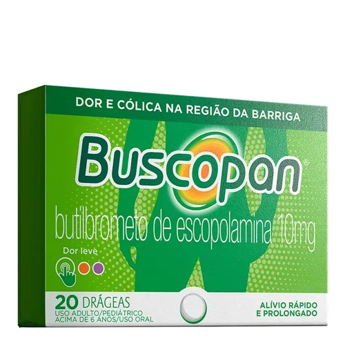 BUSCOPAN 10MG 20DRG