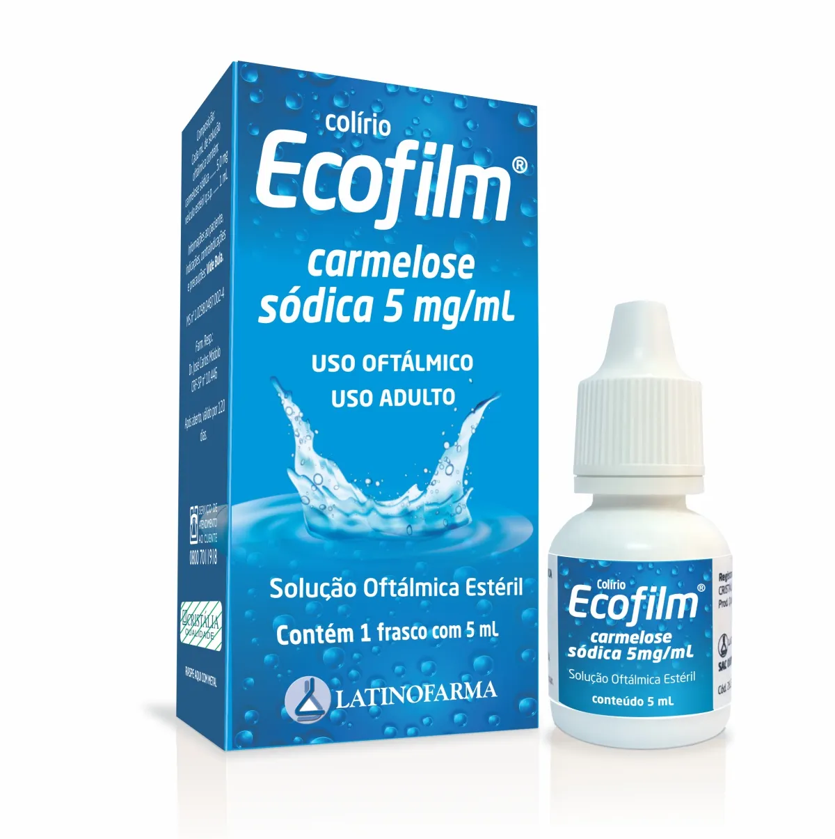 ECOFILM 5MG/ML COL 5ML