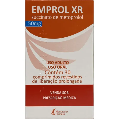 EMPROL XR 50MG 30CP REV L.P