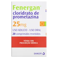 FENERGAN 25MG 20DRG