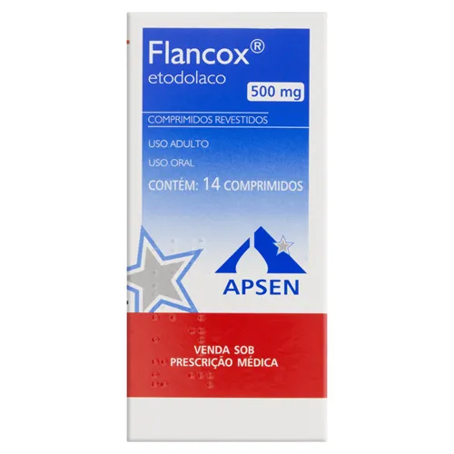 FLANCOX 500MG 14CP REV