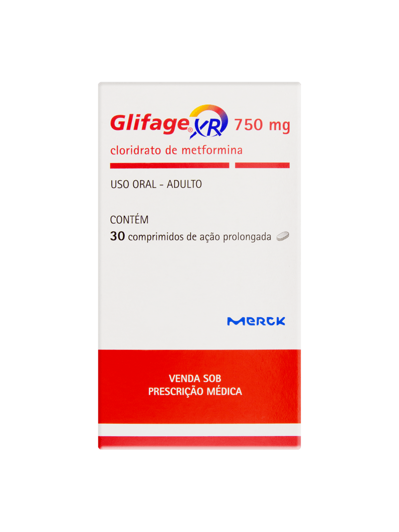 GLIFAGE XR 750MG 30CP L.P