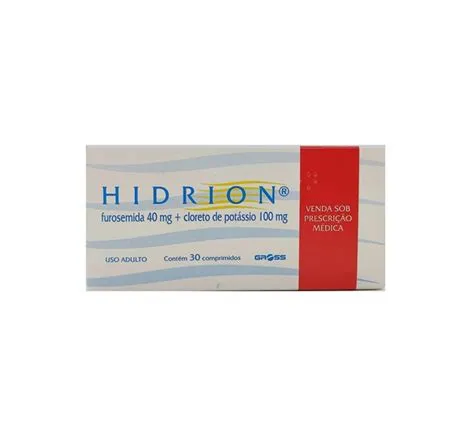 HIDRION 40MG+100MG 30CP