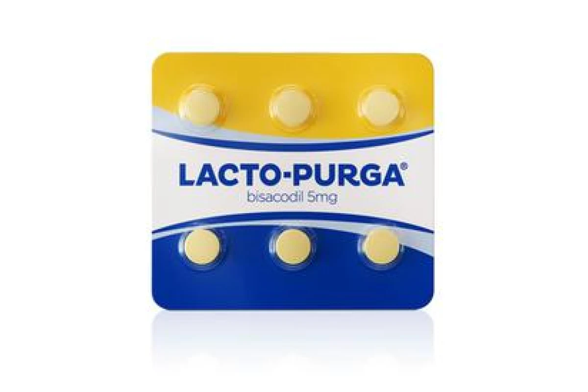 LACTO PURGA 5MG ENV 6CP REV