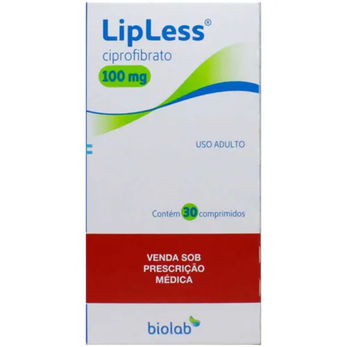 LIPLESS 100MG 30CP