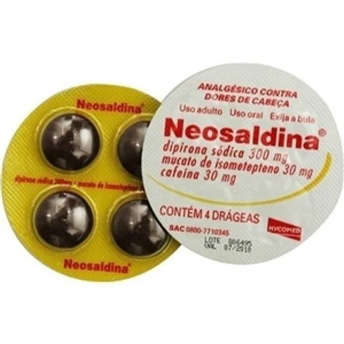 NEOSALDINA (CARTELA C/ 4)