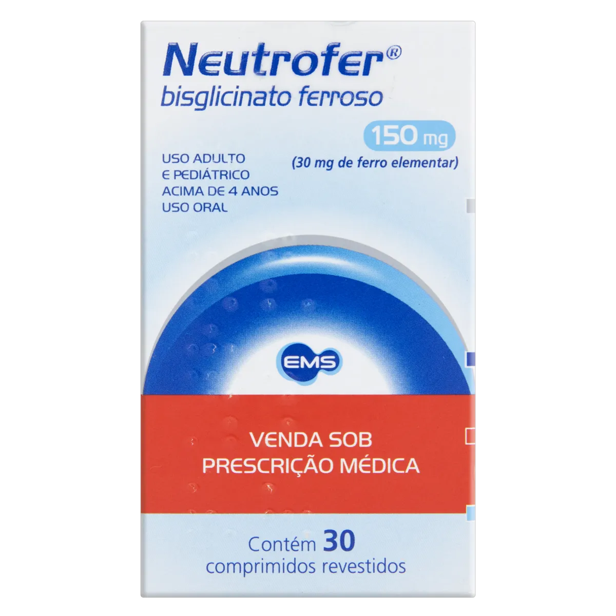 NEUTROFER 150MG 30CP REV
