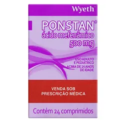 PONSTAN 500MG 24CP