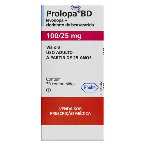 PROLOPA BD 100MG+25MG 30CP