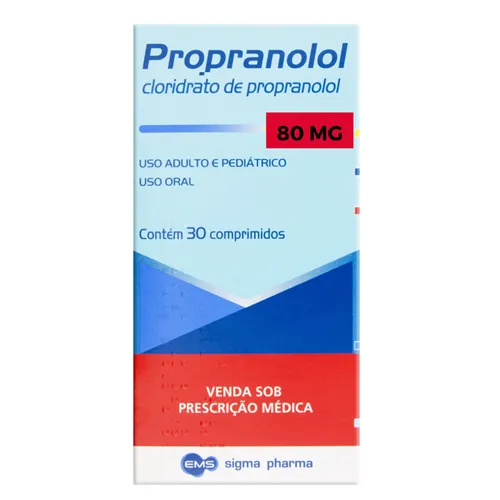 PROPRANOLOL 80MG 30CP