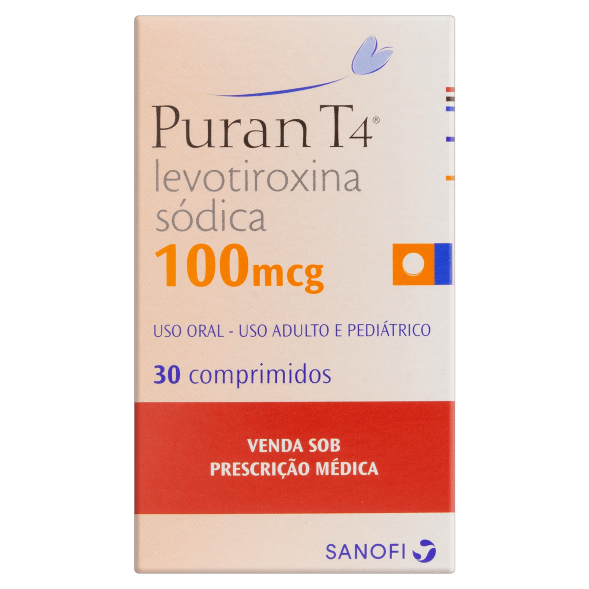 PURAN T4 100MCG 30CP