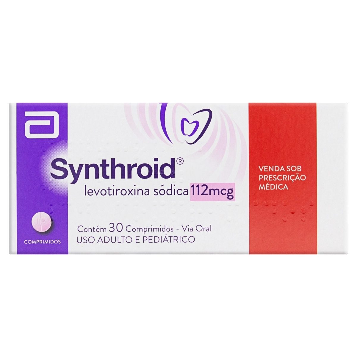 SYNTHROID 112MCG 30CP