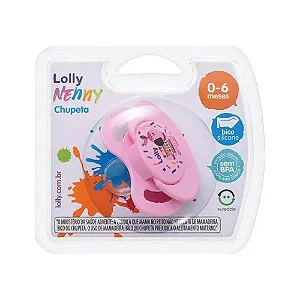 CHUPETA LOLLY SIL RED T1 TIP ROSA 4011-01-F 1UN3