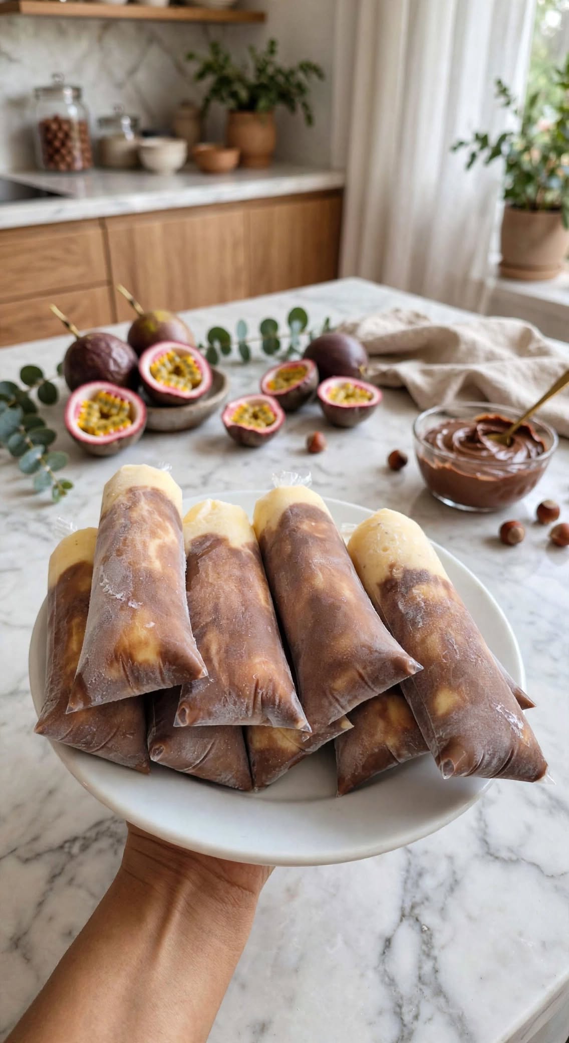Maracujá com Nutella
