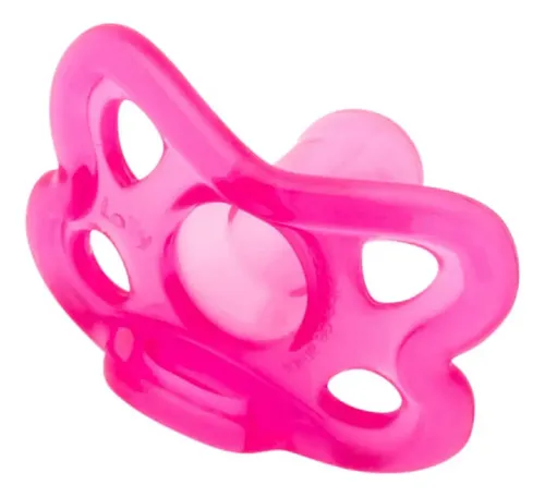 CHUPETA LOLLY SIL RED T2 CLASSICA ROSA 6112-01-F 1UN