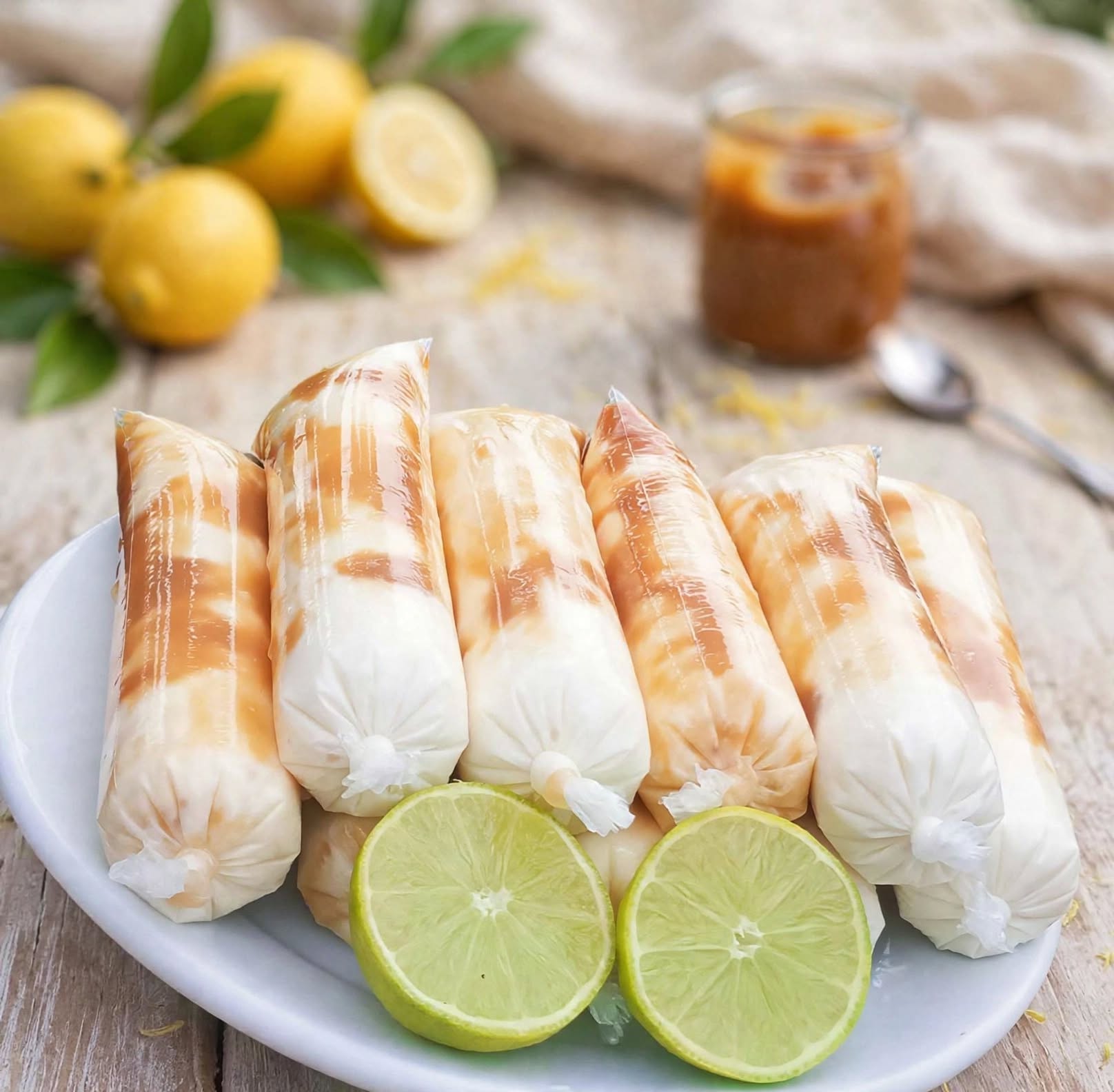 Limão com Doce de Leite