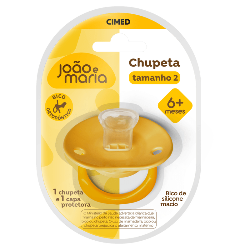 CHUPETA JOAO&MAR ORT T2 1UN- 7897947620292