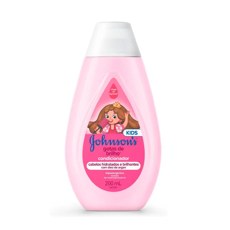 CONDICIONADOR JOHNSONS BABY BRILHO 200ML