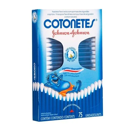 COTONETES J&J 75UN