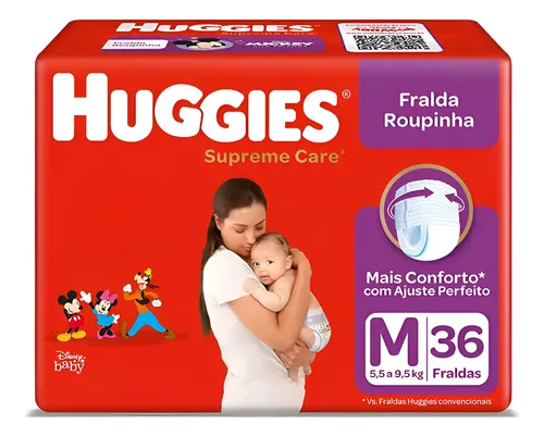 FR HUGGIES SUP ROU MEGA M 36UN