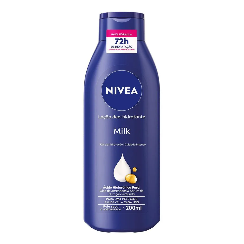 HIDRATANTE NIVEA MILK SECA/EXTRA SECA 200ML