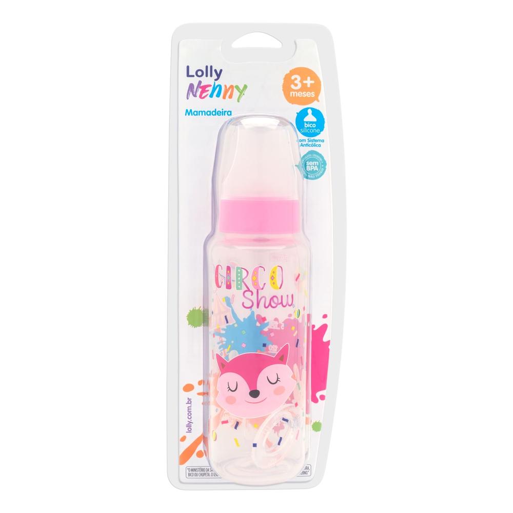 MAMADEIRA LOLLY SIL ORT TIP ROSA 1360-01-F 240ML
