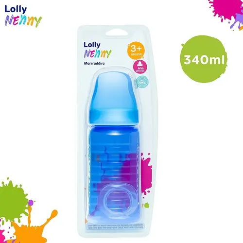 MAMADEIRA LOLLY SIL RED BIG CLEAN AZUL 10065-01-M 340ML