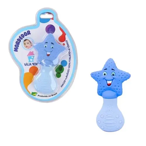 MORDEDOR VILA TOY ESTRELA AZUL 100-432 1UN