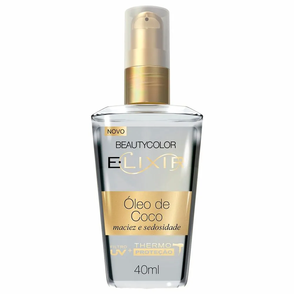 REPARADOR PONTAS BEAUTY COLOR ELIXIR OLEO DE COCO 40ML