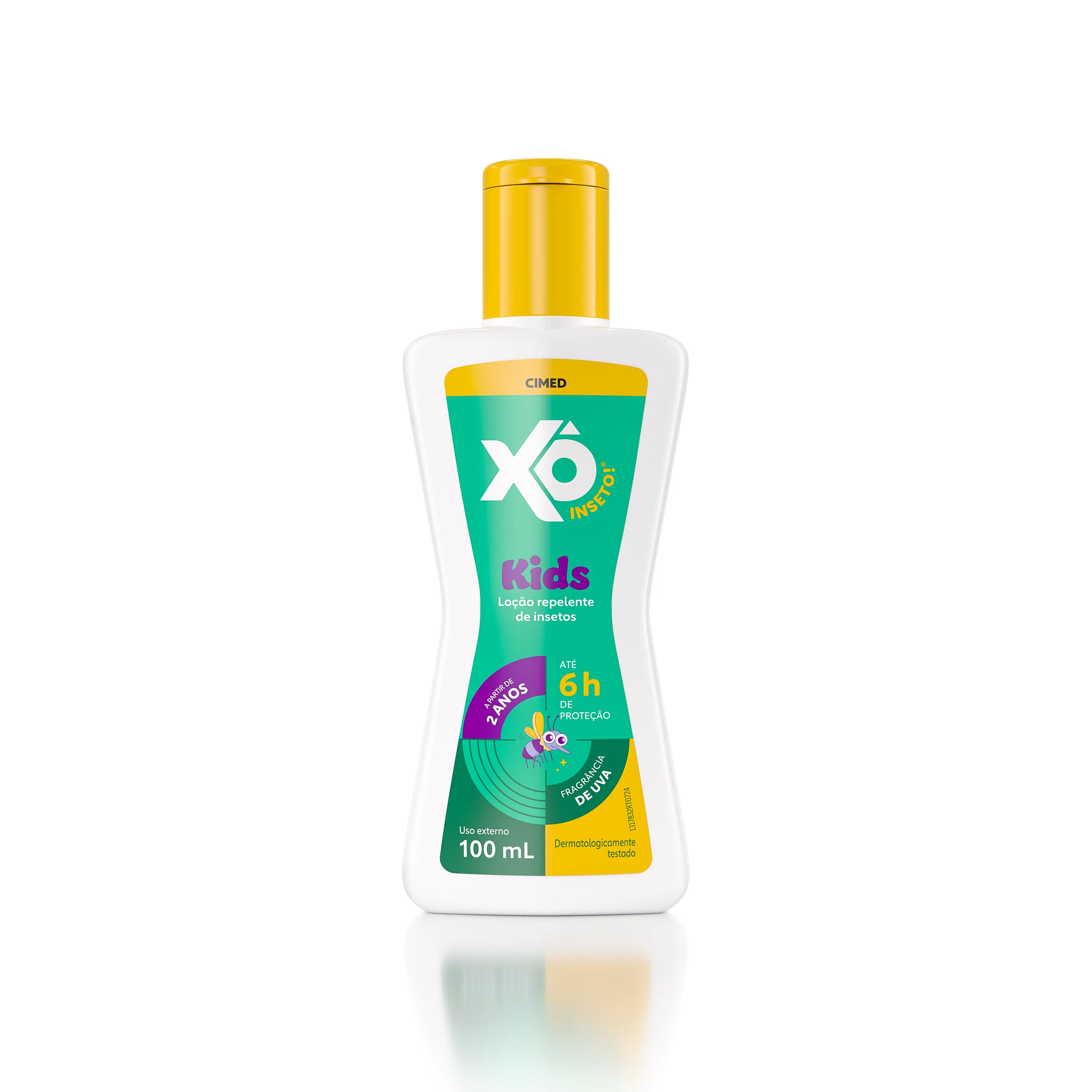 REPELENTE XO INSETO KIDS LOCAO 100ML