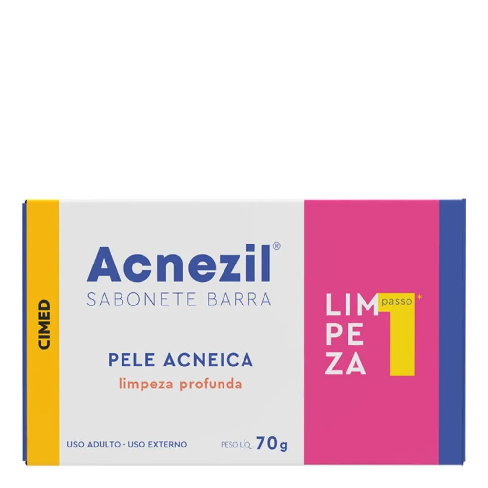 SABONETE ACNEZIL PELE ACNEICA 70G