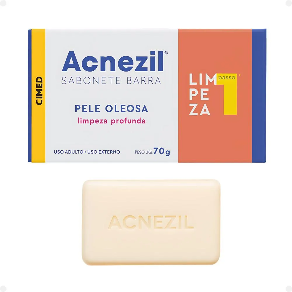 SABONETE ACNEZIL PELE OLEOSA 70G